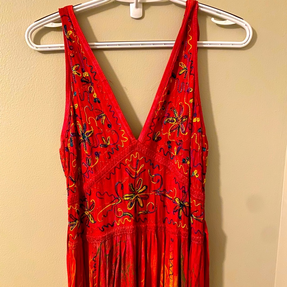 Red Maxi Dress